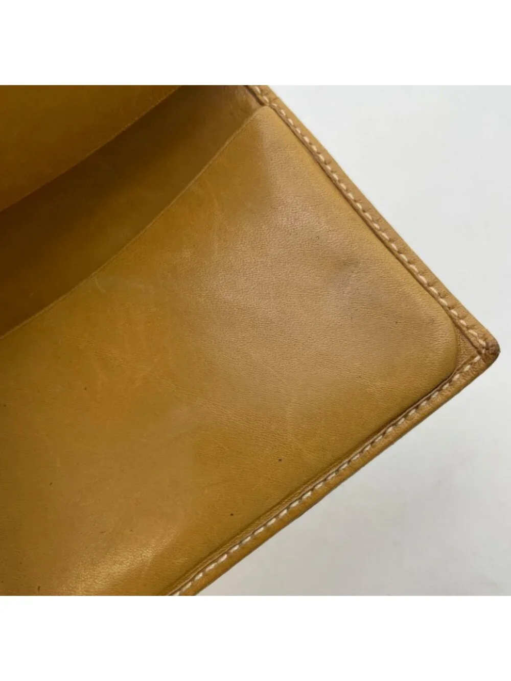 Gucci Micro GG Pattern Card Holder Pass Case Brown